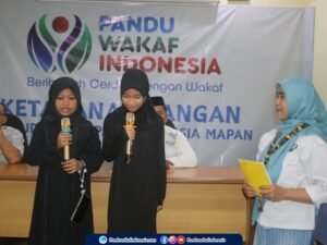 Bersama Pandu Wakaf Indonesia Memperingati Maulid Nabi Muhammad SAW serta santunan Anak Yatim dan Dhuafa Binaan